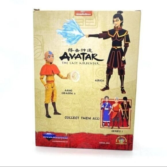 Diamond Select Avatar The Last Airbender Aang Action Figure Nickelodeon New - Picture 3 of 5